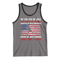 Funny 4th Of July Baseball Tank Top The Whole Sky Would Brighten Up With Fireworks American Flag - Wonder Print Shop