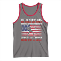 Funny 4th Of July Baseball Tank Top The Whole Sky Would Brighten Up With Fireworks American Flag - Wonder Print Shop