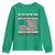 Funny 4th Of July Baseball Youth Sweatshirt The Whole Sky Would Brighten Up With Fireworks American Flag - Wonder Print Shop