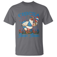 Funny Chicka Boom Boom 4th Of July T Shirt Patriotic Farmers Chicken Lover - Wonder Print Shop