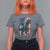 Funny Dinosaur Statue Of Liberty 4th Of July T Shirt For Women American Flag - Wonder Print Shop