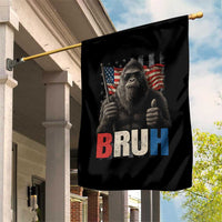 Funny 4th Of July Bigfoot Bruh Garden Flag Patriotic Sasquatch American US Flag - Wonder Print Shop