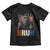Funny 4th Of July Bigfoot Bruh Toddler T Shirt Patriotic Sasquatch American US Flag - Wonder Print Shop