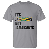 Jamaica T Shirt It's Jamaicans Not Jamaicants Flag - Wonder Print Shop