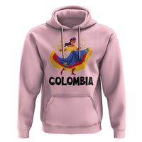 Colombianas Hoodie Colombia Cumbia Butterfly Flag Roots - Wonder Print Shop