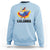 Colombianas Sweatshirt Colombia Cumbia Butterfly Flag Roots - Wonder Print Shop