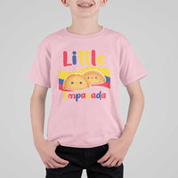 Funny Colombia Food T Shirt For Kid Little Empanada Colombian Flag - Wonder Print Shop