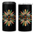 Native American Heritage Month 4 in 1 Can Cooler Tumbler Indigenous Pride Feathers - Wonder Print Shop