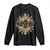Native American Heritage Month Long Sleeve Shirt Indigenous Pride Feathers - Wonder Print Shop