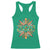 Native American Heritage Month Racerback Tank Top Indigenous Pride Feathers - Wonder Print Shop