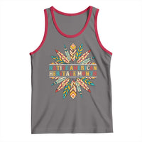 Native American Heritage Month Tank Top Indigenous Pride Feathers - Wonder Print Shop