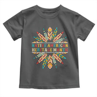 Native American Heritage Month Toddler T Shirt Indigenous Pride Feathers - Wonder Print Shop