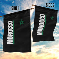 Morocco Green Star Flag Patriotic Moroccan Pride Garden Flag