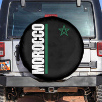 Morocco Green Star Flag Patriotic Moroccan Pride Spare Tire Cover