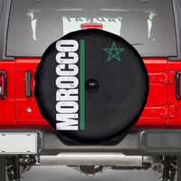 Morocco Green Star Flag Patriotic Moroccan Pride Spare Tire Cover