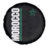 Morocco Green Star Flag Patriotic Moroccan Pride Spare Tire Cover