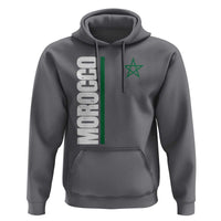 Morocco Green Star Flag Patriotic Moroccan Pride Hoodie