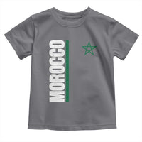 Morocco Green Star Flag Patriotic Moroccan Pride Toddler T Shirt