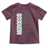 Morocco Green Star Flag Patriotic Moroccan Pride Toddler T Shirt