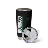 Morocco Green Star Flag Patriotic Moroccan Pride Tumbler Cup