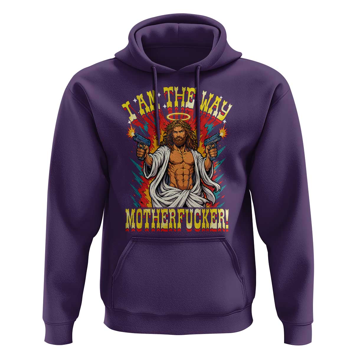 Funny Jesus LitRPG I Am The Way Motherfucker Hoodie