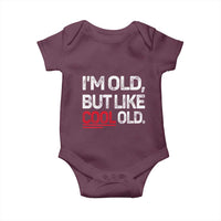 Funny I Am Old But Like Cool Old Baby Onesie Old People Sarcastic Jokes - Wonder Print Shop