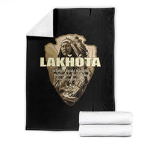 Chief Spotted Elk Lakhota Lakota Sioux Native American Indian Throw Blanket - Wonder Print Shop