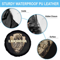 Chief Spotted Elk Lakhota Lakota Sioux Native American Indian Spare Tire Cover - Wonder Print Shop