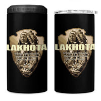 Chief Spotted Elk Lakhota Lakota Sioux Native American Indian 4 in 1 Can Cooler Tumbler - Wonder Print Shop