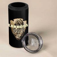 Chief Spotted Elk Lakhota Lakota Sioux Native American Indian 4 in 1 Can Cooler Tumbler - Wonder Print Shop