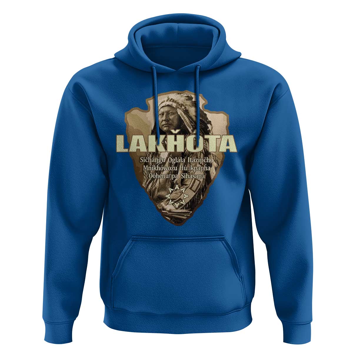 Chief Spotted Elk Lakhota Lakota Sioux Native American Indian Hoodie - Wonder Print Shop