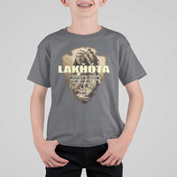 Chief Spotted Elk Lakhota Lakota Sioux Native American Indian T Shirt For Kid - Wonder Print Shop