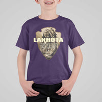 Chief Spotted Elk Lakhota Lakota Sioux Native American Indian T Shirt For Kid - Wonder Print Shop