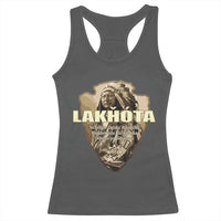 Chief Spotted Elk Lakhota Lakota Sioux Native American Indian Racerback Tank Top - Wonder Print Shop