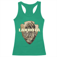 Chief Spotted Elk Lakhota Lakota Sioux Native American Indian Racerback Tank Top - Wonder Print Shop