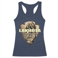 Chief Spotted Elk Lakhota Lakota Sioux Native American Indian Racerback Tank Top - Wonder Print Shop