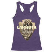 Chief Spotted Elk Lakhota Lakota Sioux Native American Indian Racerback Tank Top - Wonder Print Shop