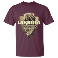 Chief Spotted Elk Lakhota Lakota Sioux Native American Indian T Shirt - Wonder Print Shop