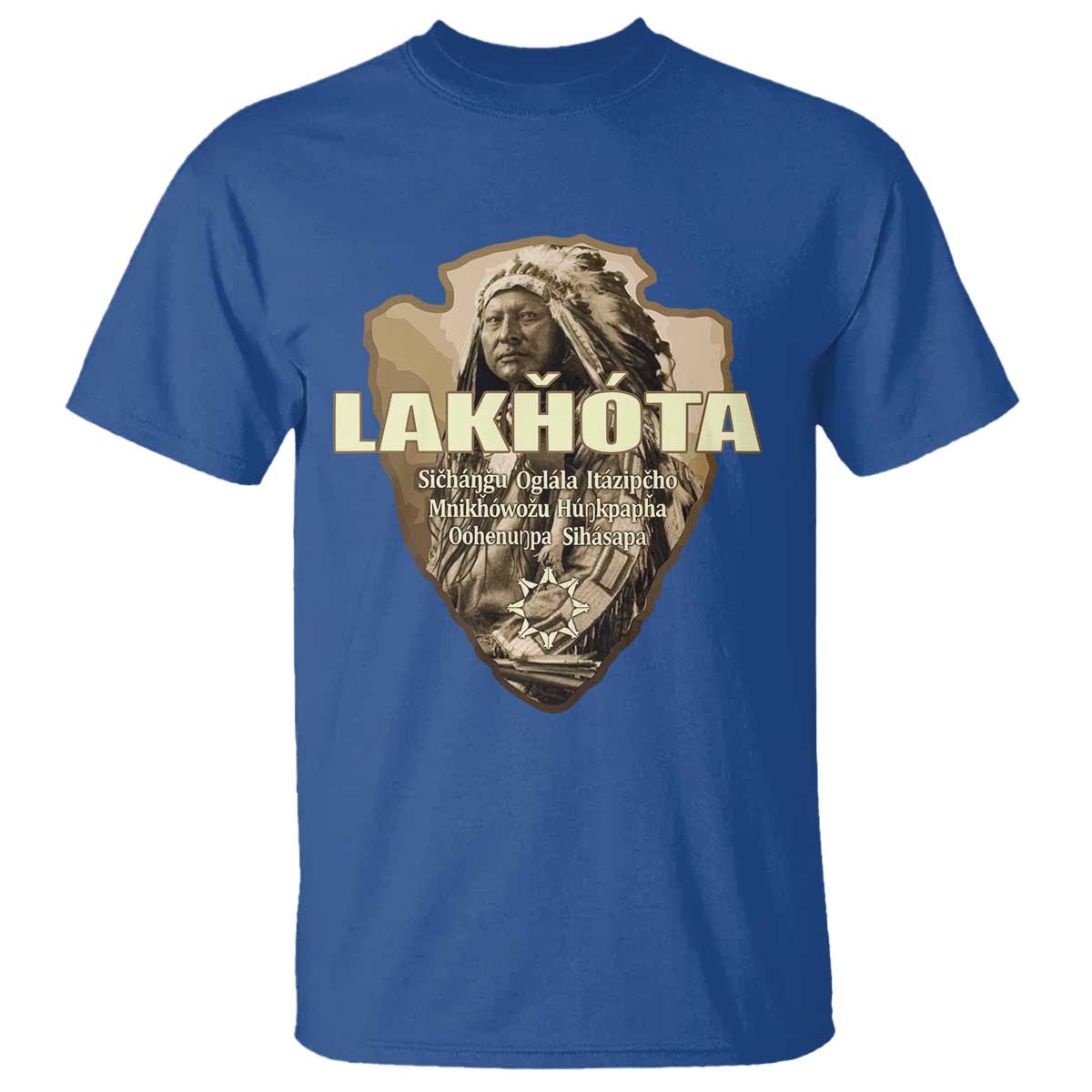 Chief Spotted Elk Lakhota Lakota Sioux Native American Indian T Shirt - Wonder Print Shop