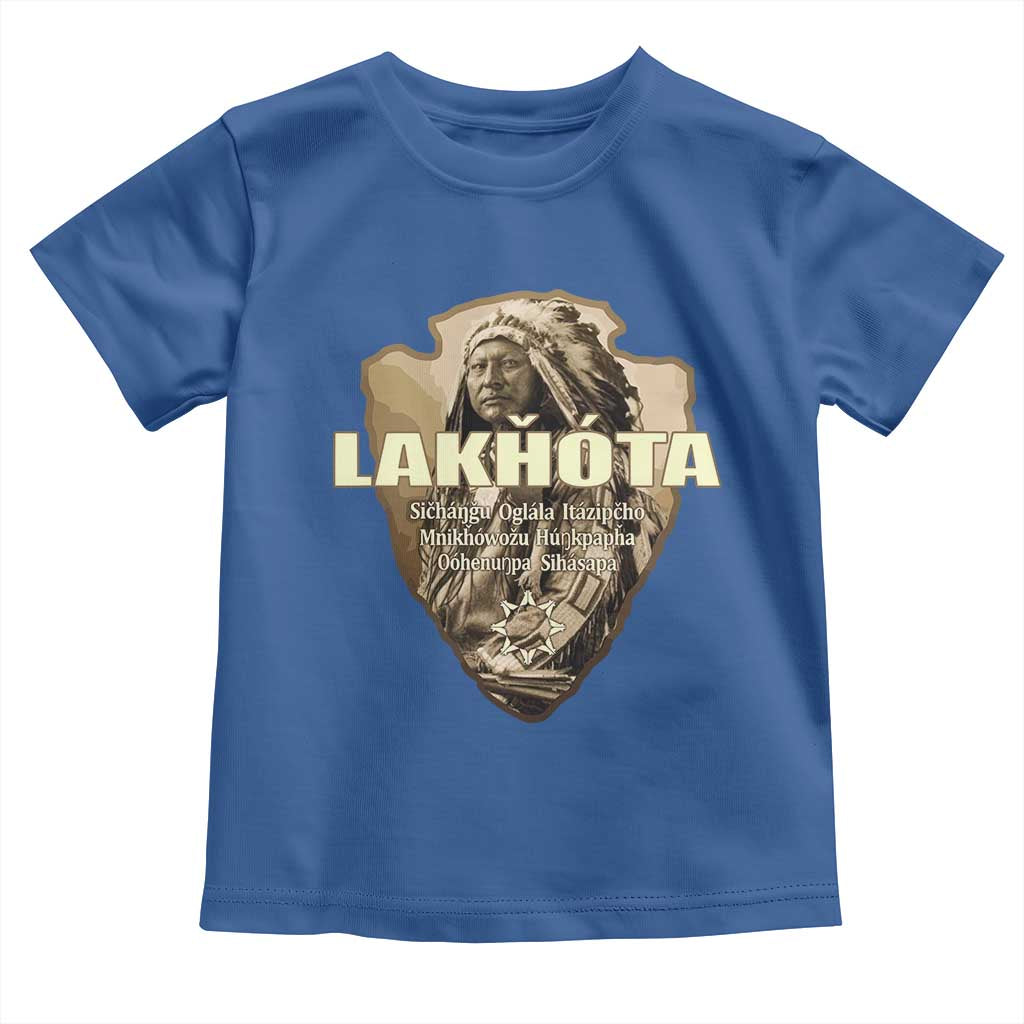 Chief Spotted Elk Lakhota Lakota Sioux Native American Indian Toddler T Shirt - Wonder Print Shop