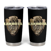 Chief Spotted Elk Lakhota Lakota Sioux Native American Indian Tumbler Cup - Wonder Print Shop