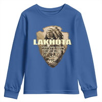 Chief Spotted Elk Lakhota Lakota Sioux Native American Indian Youth Sweatshirt - Wonder Print Shop