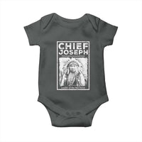 Native American Chief Joseph Baby Onesie Leader Of The Nez Perce Indian History - Wonder Print Shop