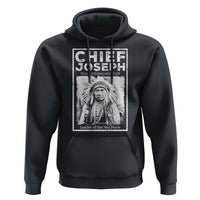 Native American Chief Joseph Hoodie Leader Of The Nez Perce Indian History - Wonder Print Shop