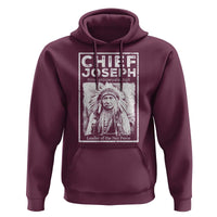 Native American Chief Joseph Hoodie Leader Of The Nez Perce Indian History - Wonder Print Shop