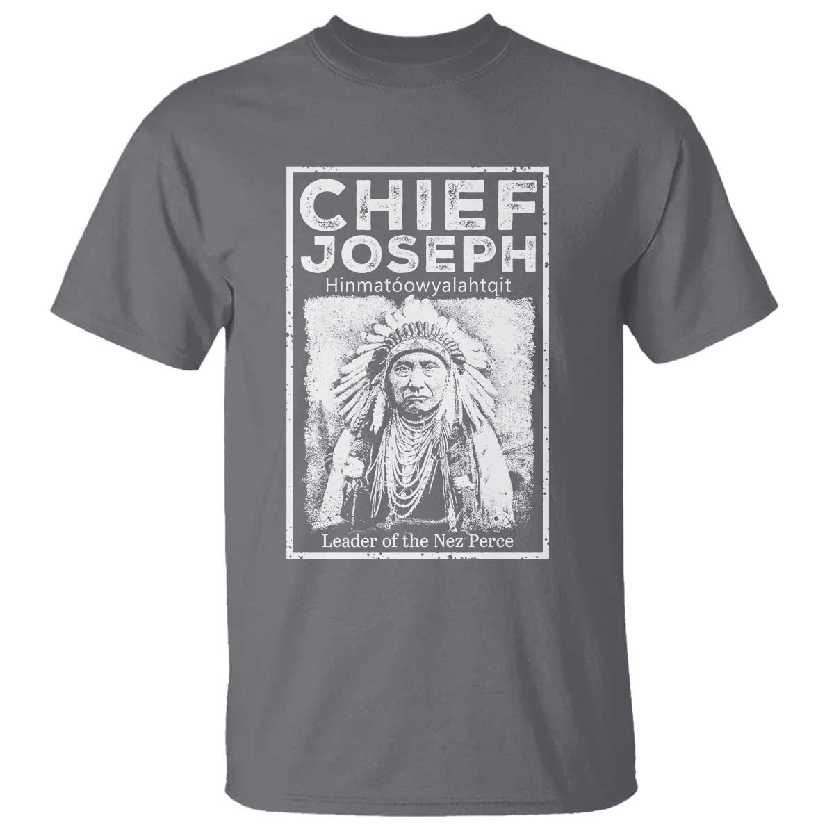 Native American Chief Joseph T Shirt Leader Of The Nez Perce Indian History - Wonder Print Shop