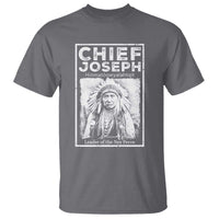 Native American Chief Joseph T Shirt Leader Of The Nez Perce Indian History - Wonder Print Shop