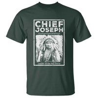 Native American Chief Joseph T Shirt Leader Of The Nez Perce Indian History - Wonder Print Shop