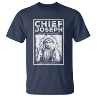 Native American Chief Joseph T Shirt Leader Of The Nez Perce Indian History - Wonder Print Shop