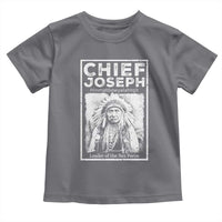 Native American Chief Joseph Toddler T Shirt Leader Of The Nez Perce Indian History - Wonder Print Shop
